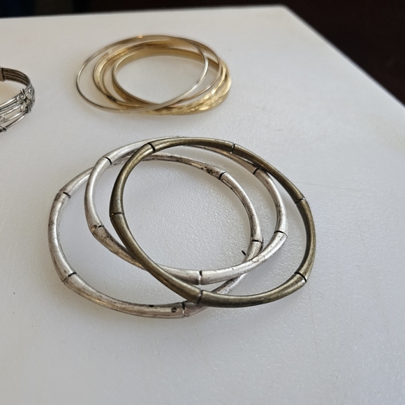 Bundle of 5 Vintage Bracelets 70s 80s - Picture 6 of 7